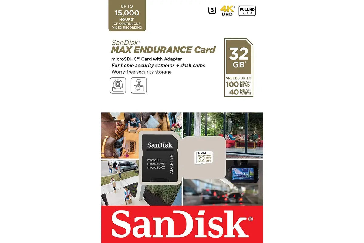 SanDisk 32GB Max Endurance Micro SD Card