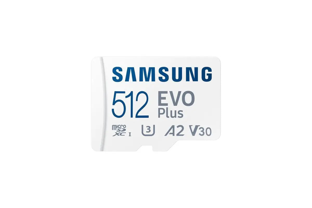 Samsung EVO PLUS 512GB Micro SDXC with Adapter up to 130MB/s Read