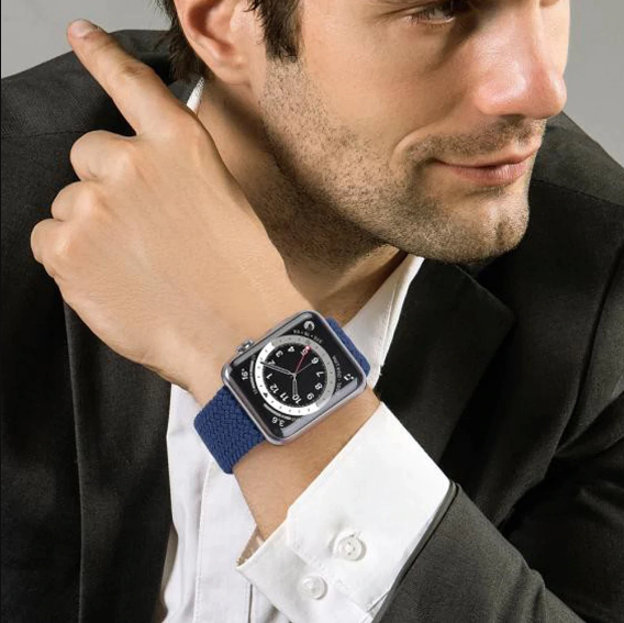 Everlab Apple Watch Braided Solo Loop Band Strap 38 41 44 45 49mm Series