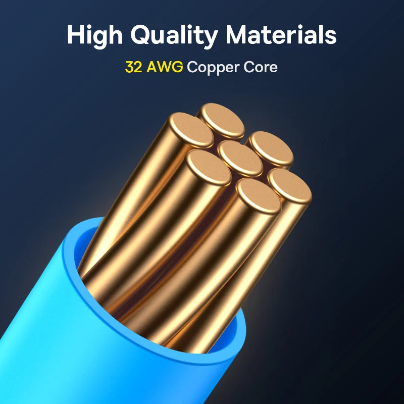 Baseus CAT 6 Ethernet Flat Network Cable LAN Internet RJ45 Modem Router PC PS