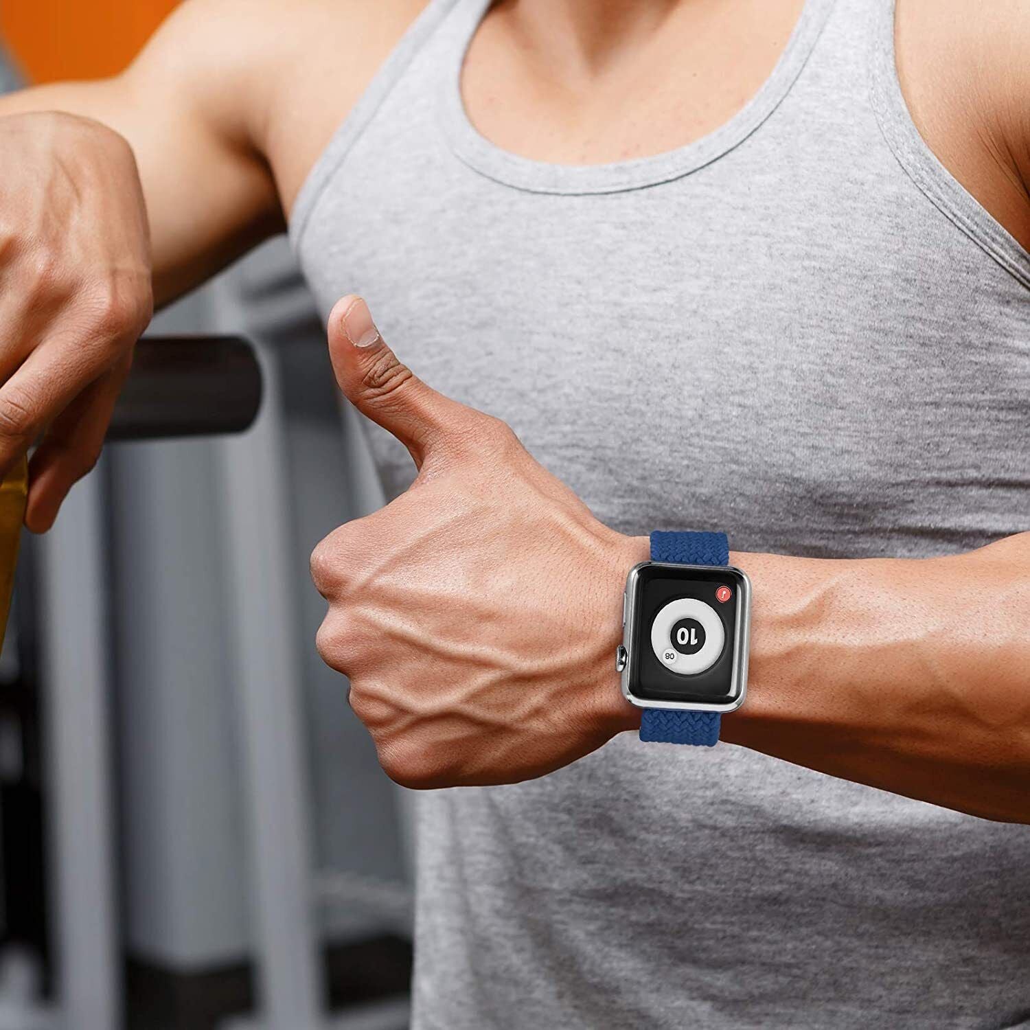 Everlab Apple Watch Braided Solo Loop Band Strap 38 41 44 45 49mm Series