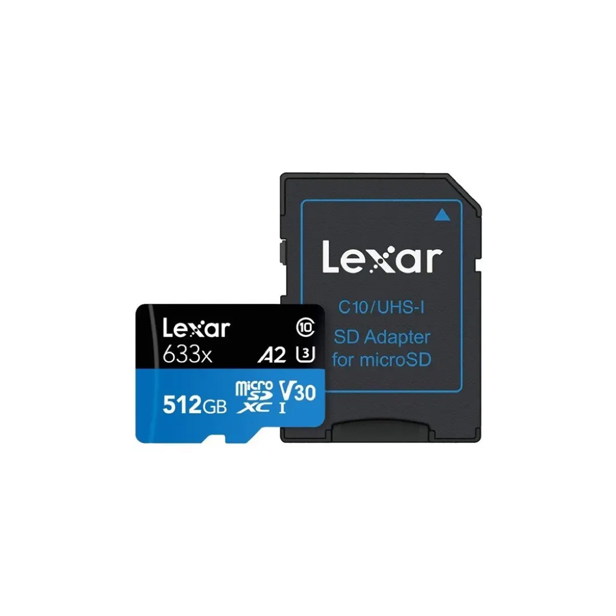 Lexar High Performance 512GB Micro SD Card SDXC 100MB/S Mobile Camera 4K Video
