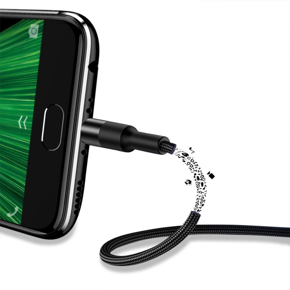 USAMS USB To Type C Charger Cable 3A Fast Charging Lead Data Cord For Samsung