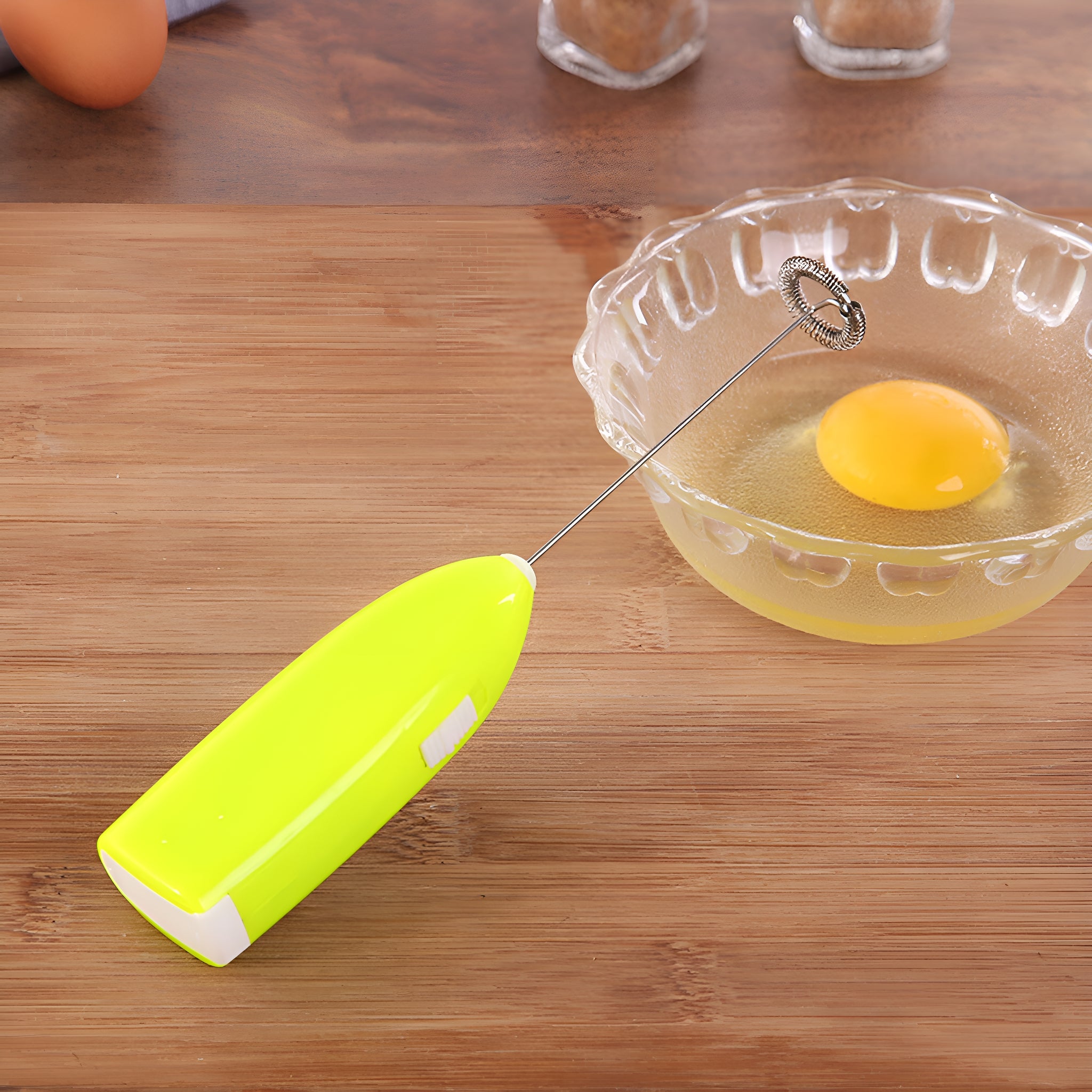 Everlab Electric Kitchen Mini Foamer Milk Frother Egg Beater Stirrer Whisk Mixer Tool