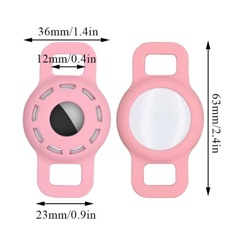Everlab Airtag Pet Collar Holder Compatible With Apple Air Tags