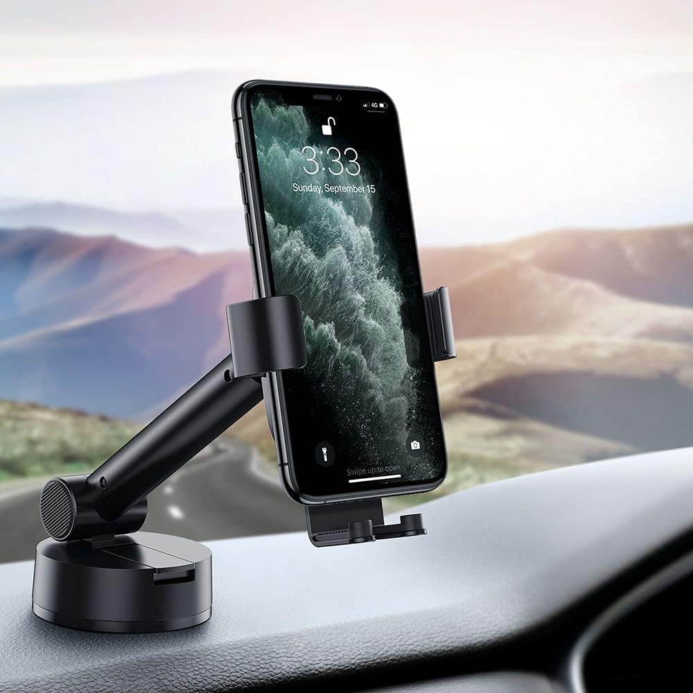 Baseus 360° Car Phone Holder Dashboard Windscreen Mount Multi-Angle Simplism Series For Navigation Maps Handsfree