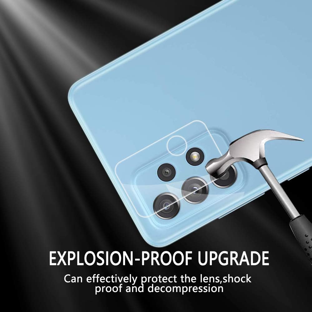 Nuglas Clear Camera Lens Tempered Glass For Samsung A Series