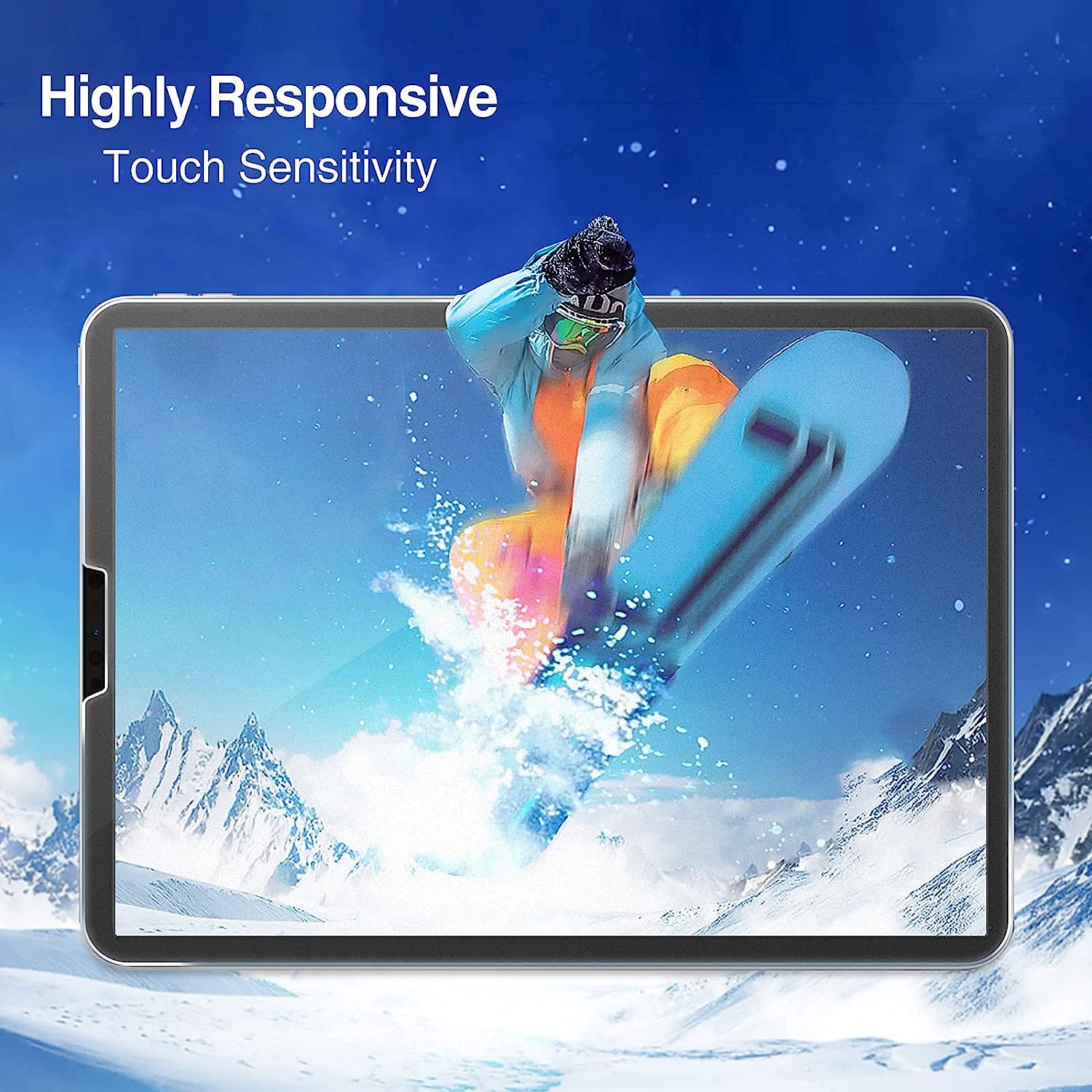 Nuglas Premium Tempered Glass Clear Screen Protector For iPad Pro Air Mini