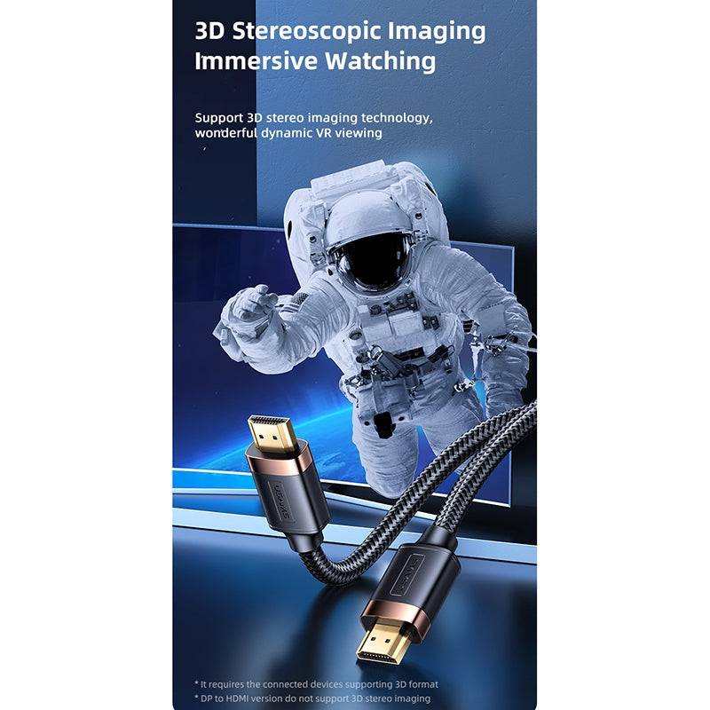 USAMS HDMI Cable V2.0 Ultra HD 4K 2160p 1080p 3D High Speed Ethernet HEC ARC