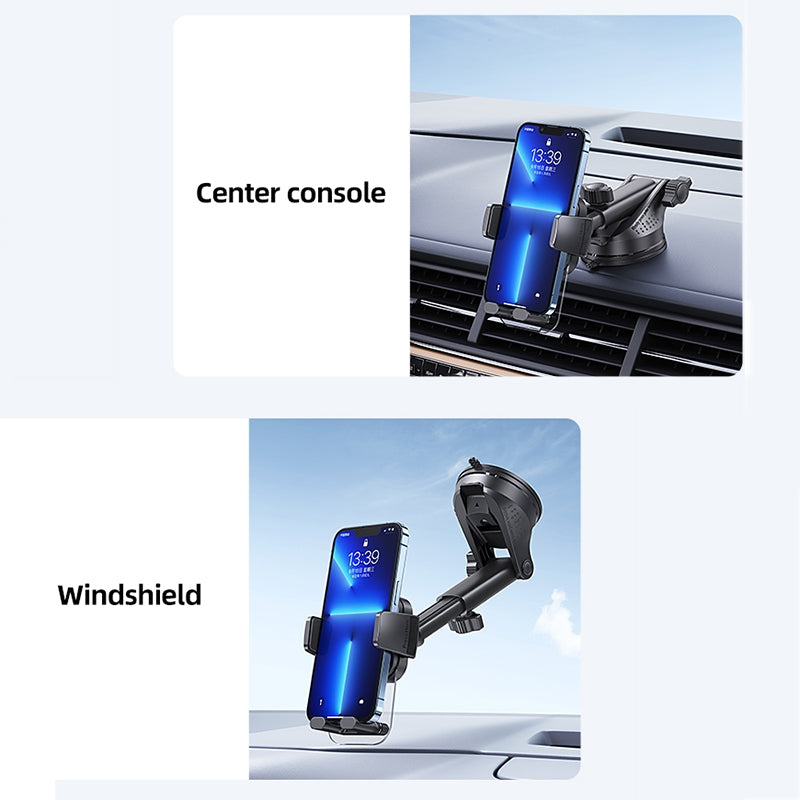 USAMS 360° Car Phone Holder Windscreen Dashboard Suction Mount Universal Stand