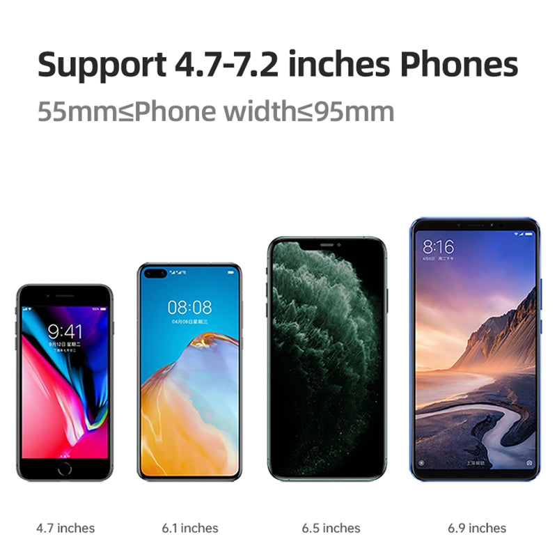 USAMS 360° Car Phone Holder Windscreen Dashboard Suction Mount Universal Stand