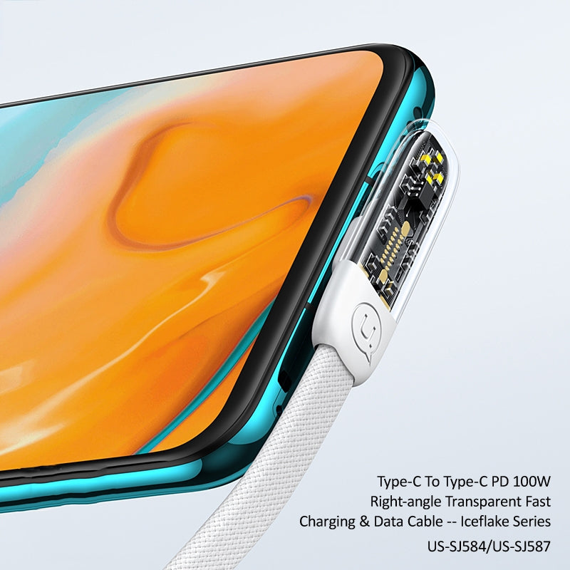 USAMS USB Type-C To Type C Cable Charge PD Quick Charging Data Fast Charger Samsung - 1.2m