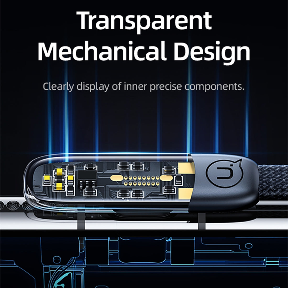 USAMS USB To Type-C Cable Charge PD Quick Charging Data Fast Charger Samsung - 1.2m