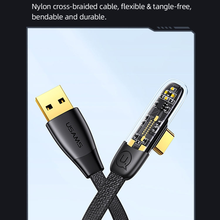 USAMS USB To Type-C Cable Charge PD Quick Charging Data Fast Charger Samsung - 1.2m