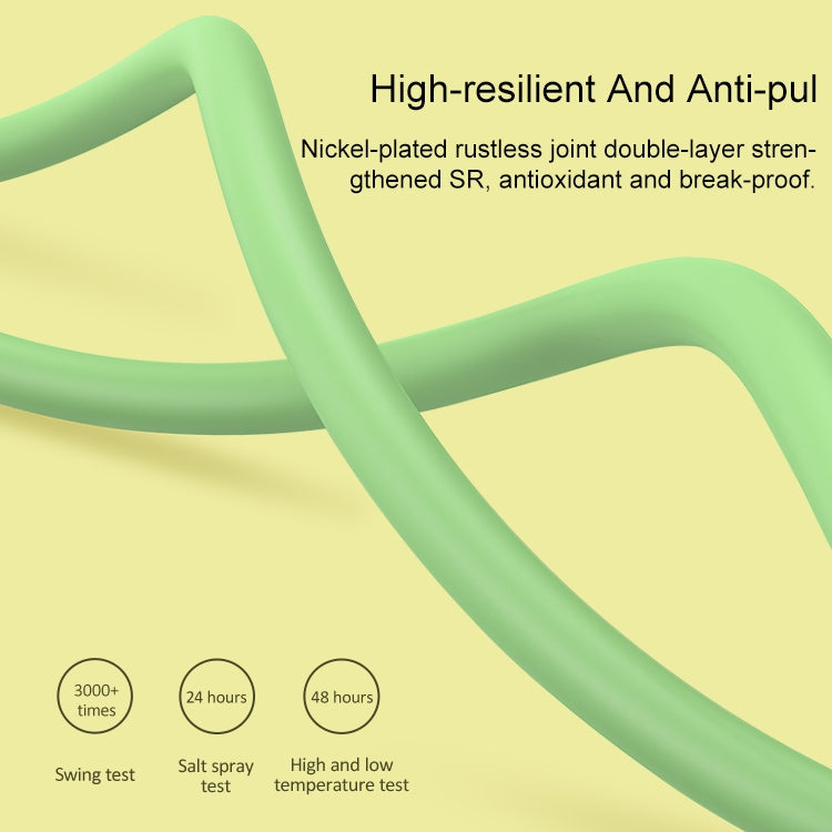 USAMS Silicone USB To Type-C Fast Charging Cable Data Cord For Samsung S24 S23 S22 S21 Ultra Plus iPhone 16 15 Pro Max iPad Pro 13 11 inch (1m)