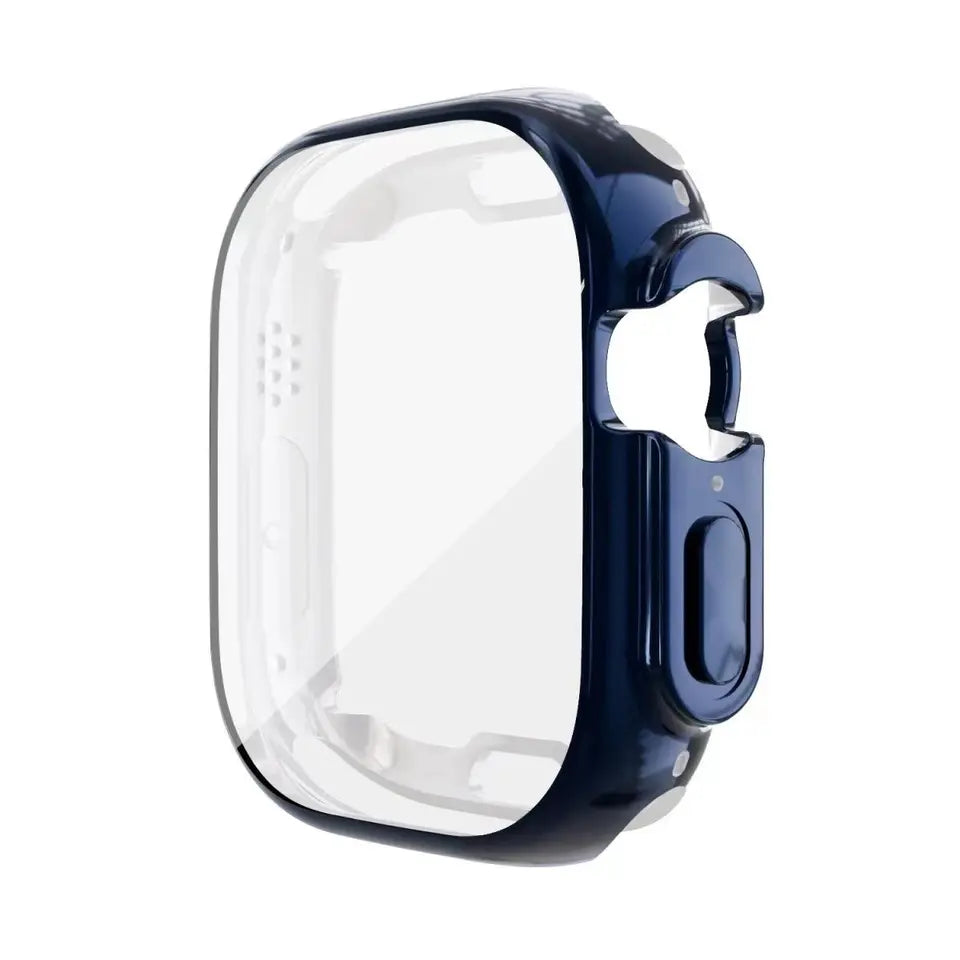 Everlab Apple Watch 49mm 45mm 44mm 42mm 41mm 40mm 38mm Shockproof Tempered Glass Case Glass 360 Cover