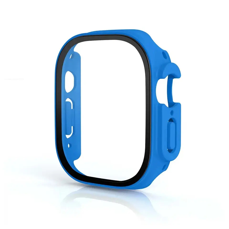 Everlab Apple Watch 49mm 45mm 44mm 42mm 41mm 40mm 38mm Shockproof Tempered Glass Case Glass 360 Cover