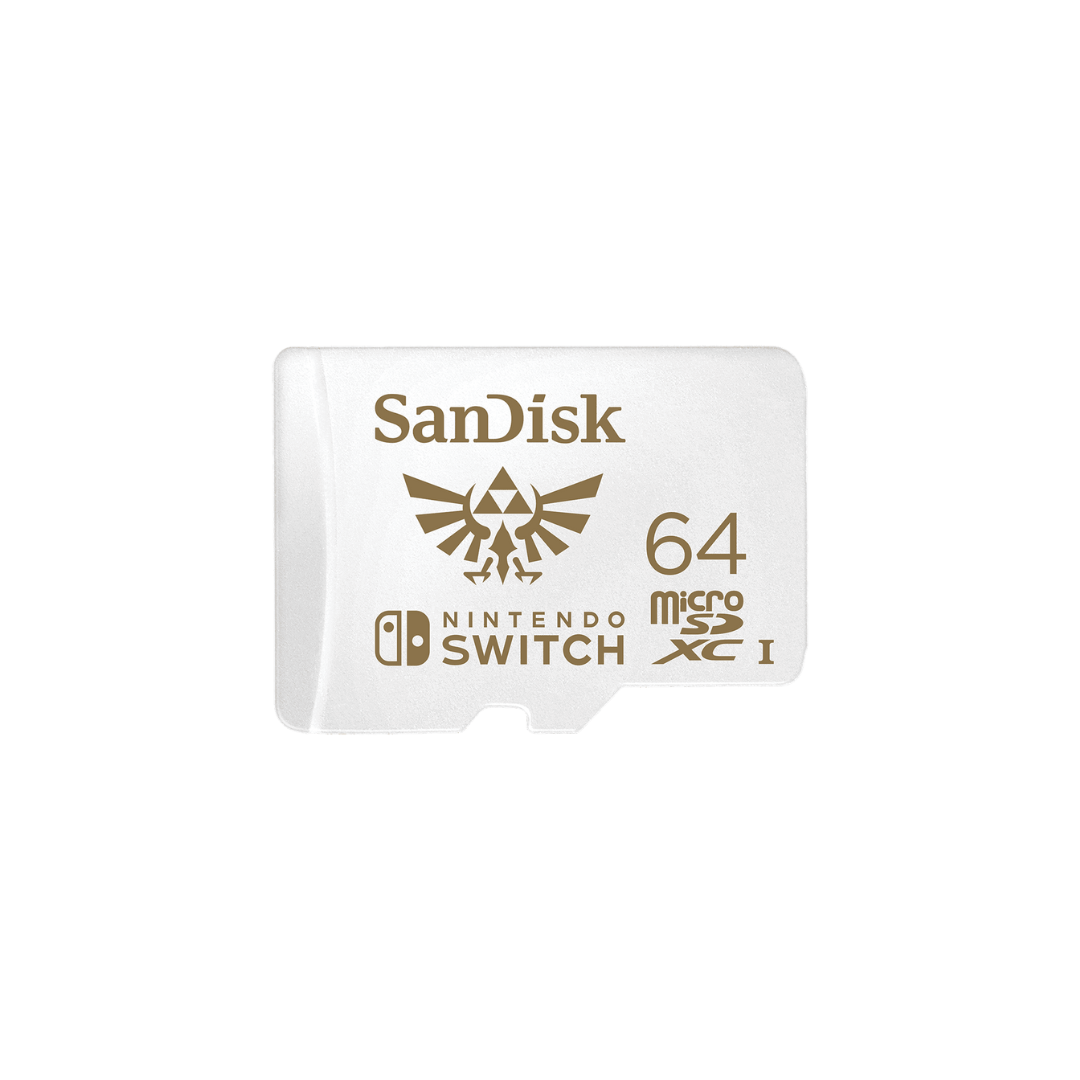 SanDisk 64GB Class 3 Nintendo Switch Micro SD Memory Card