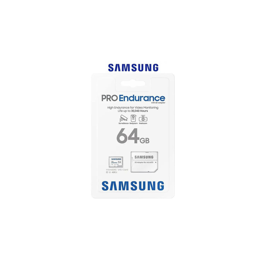 Samsung Pro Endurance 64GB Micro SD Card Class 10 UHS-I SDHC SDXC DashCam Security