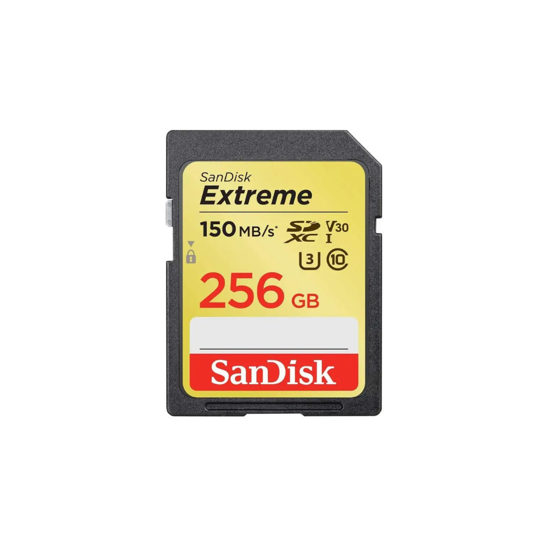 SanDisk SDSDXVV-256G-GNCIN 256GB Extreme SDHC SDXV5 UHS-I SD Card 170mb/s