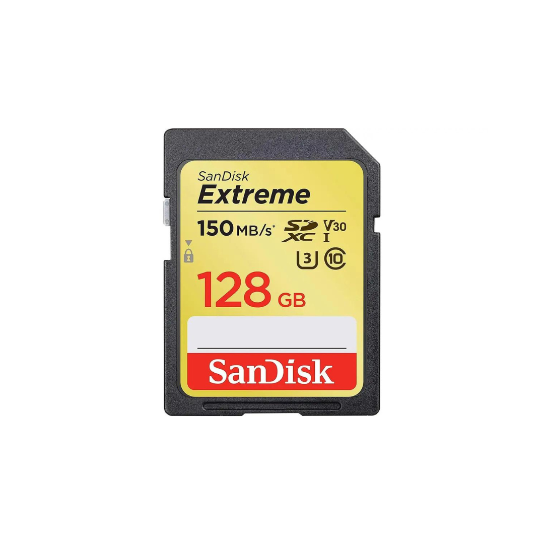 SanDisk SDSDXVA-128G-GNCIN 128GB Extreme SDHC SDXV5 UHS-I SD Card 170mb/s