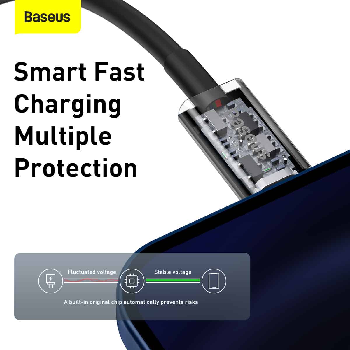 Baseus 20W PD USB Type-C To Lightning Charging Cable Superior Series For iPhone iPad