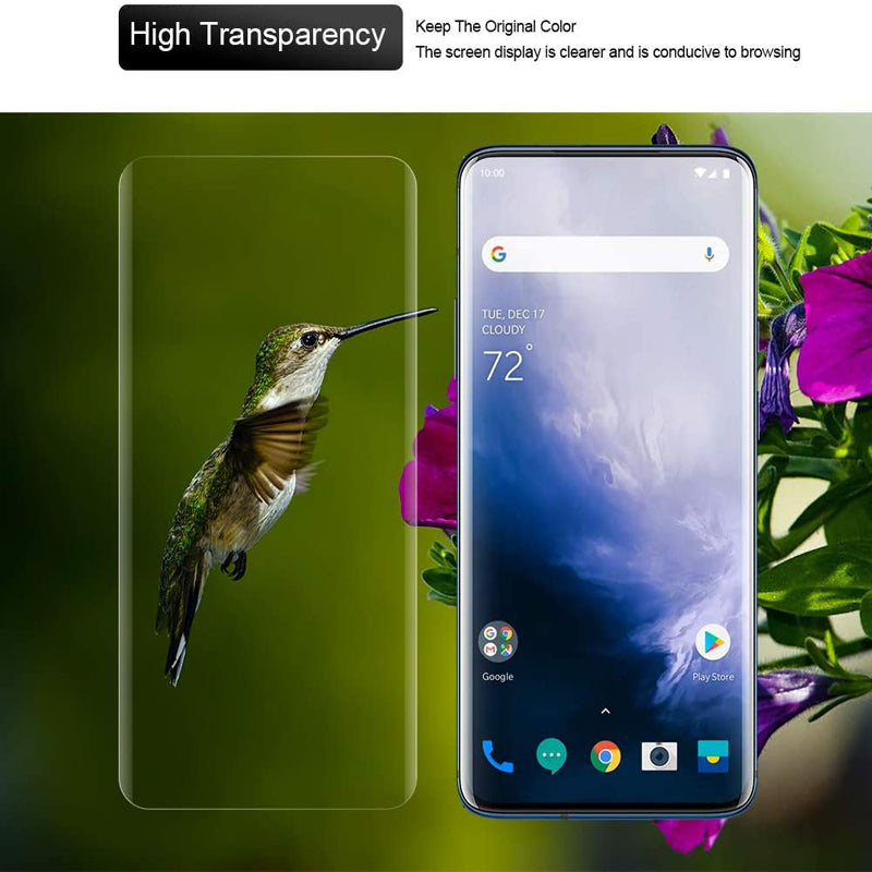 Nuglas UV Glue Tempered Glass Clear Screen Protector For Samsung S22 S21 S20 Note