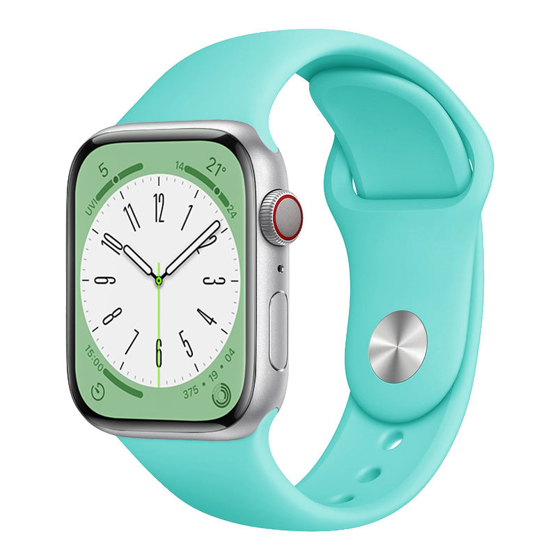 Everlab Apple Watch 8 7 6 5 SE 4 3 Silicone Replacement Adjustable Strap 49 45 44 42 40mm