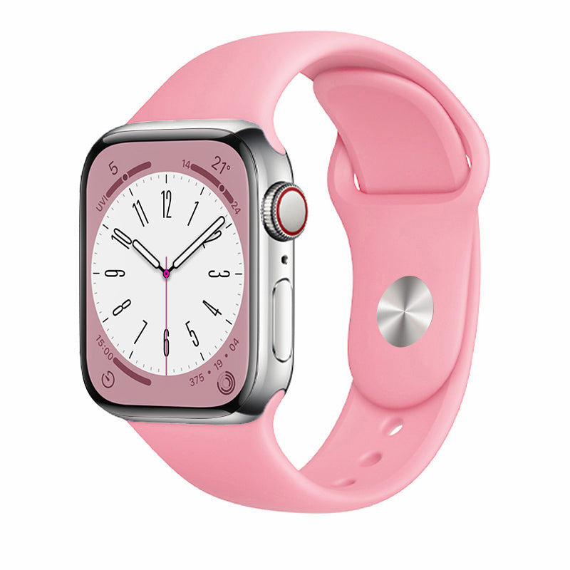 Everlab Apple Watch 8 7 6 5 SE 4 3 Silicone Replacement Adjustable Strap 49 45 44 42 40mm