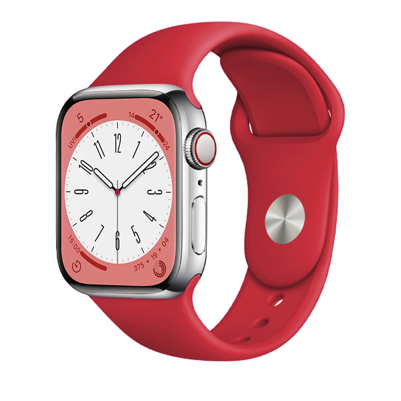 Everlab Apple Watch 8 7 6 5 SE 4 3 Silicone Replacement Adjustable Strap 49 45 44 42 40mm