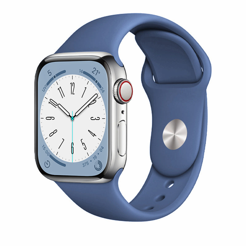 Everlab Apple Watch 8 7 6 5 SE 4 3 Silicone Replacement Adjustable Strap 49 45 44 42 40mm