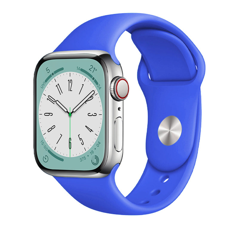 Everlab Apple Watch 8 7 6 5 SE 4 3 Silicone Replacement Adjustable Strap 49 45 44 42 40mm