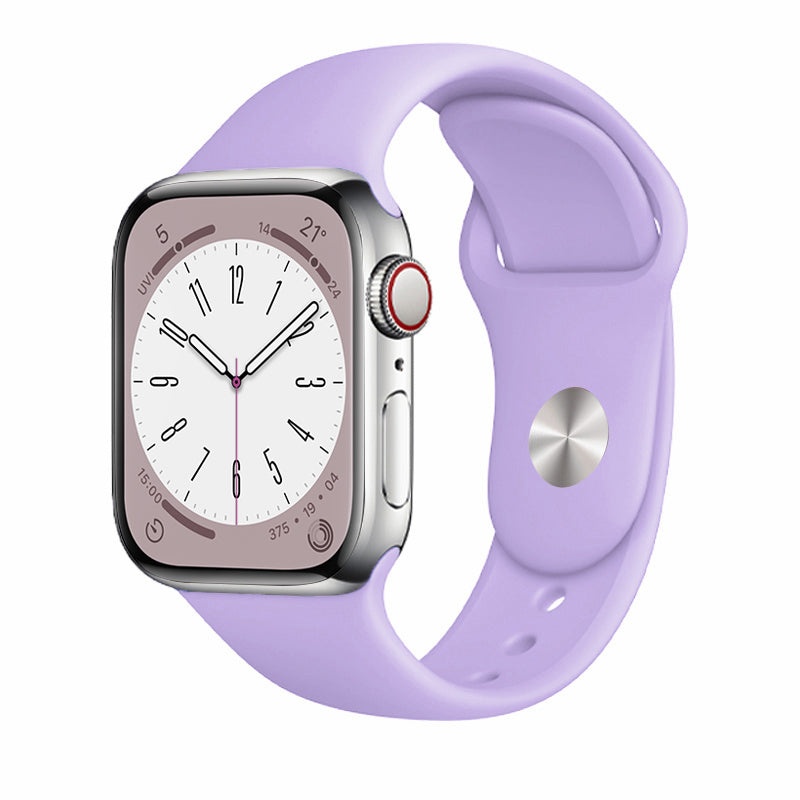 Everlab Apple Watch 8 7 6 5 SE 4 3 Silicone Replacement Adjustable Strap 49 45 44 42 40mm