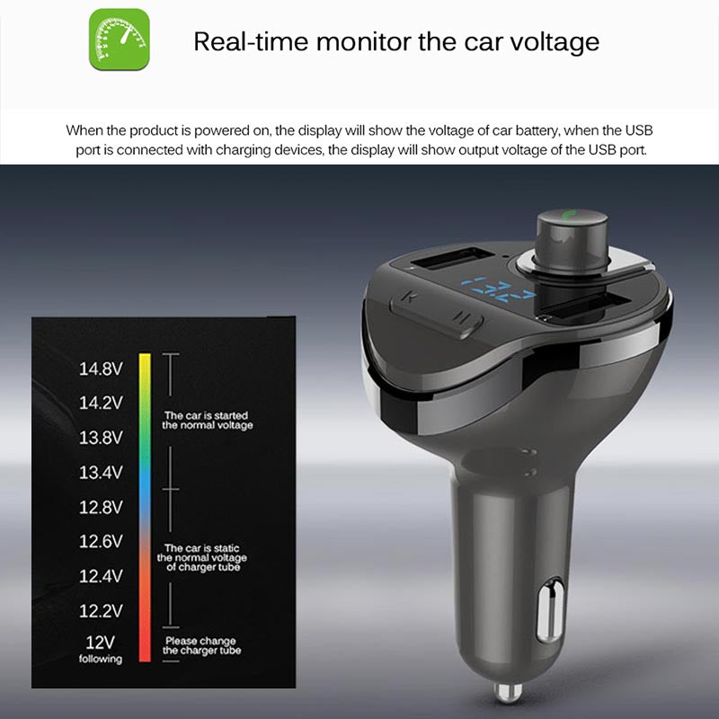 USAMS USB Fast Charging Car Charger QC 3.0 PD Type C Cigarette Lighter Adapter