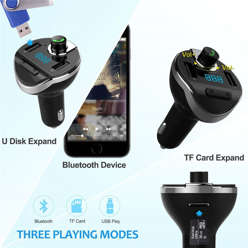 USAMS USB Fast Charging Car Charger QC 3.0 PD Type C Cigarette Lighter Adapter