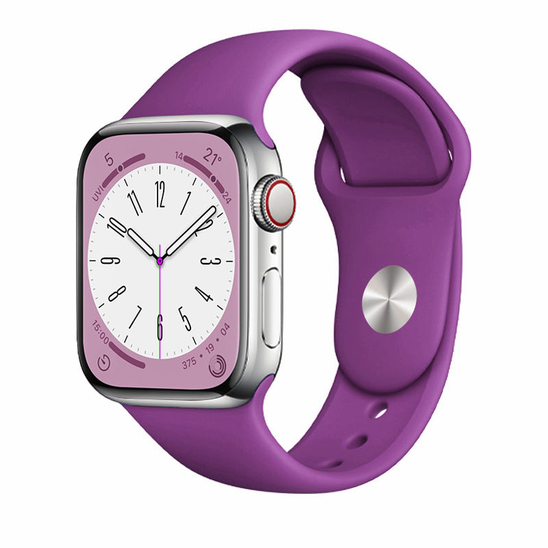 Everlab Apple Watch 8 7 6 5 SE 4 3 Silicone Replacement Adjustable Strap 49 45 44 42 40mm