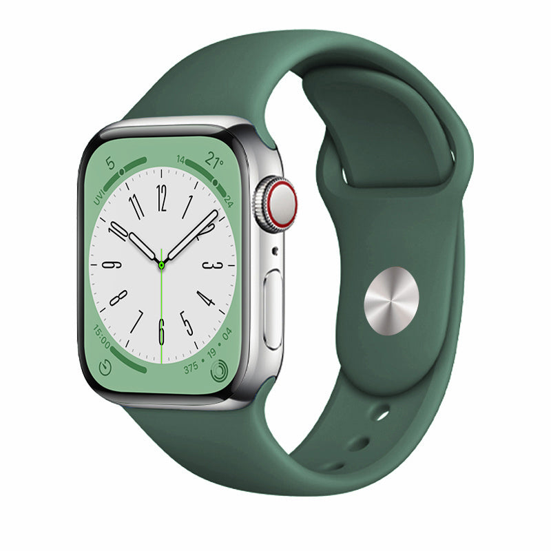 Everlab Apple Watch 8 7 6 5 SE 4 3 Silicone Replacement Adjustable Strap 49 45 44 42 40mm