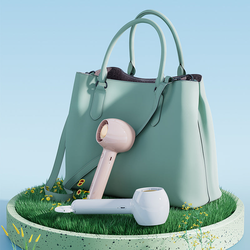 USAMS Mini Portable Hand-Held Desk Fan Cooler USB Air Rechargeable 3 Speed AU