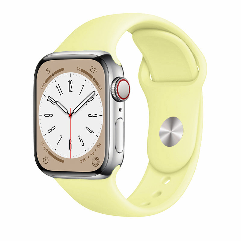 Everlab Apple Watch 8 7 6 5 SE 4 3 Silicone Replacement Adjustable Strap 49 45 44 42 40mm