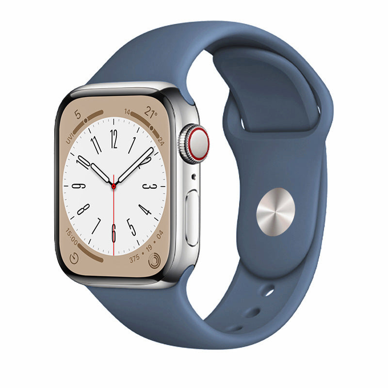 Everlab Apple Watch 8 7 6 5 SE 4 3 Silicone Replacement Adjustable Strap 49 45 44 42 40mm