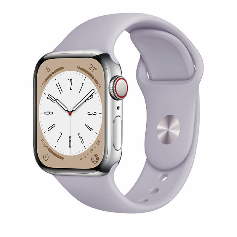 Everlab Apple Watch 8 7 6 5 SE 4 3 Silicone Replacement Adjustable Strap 49 45 44 42 40mm