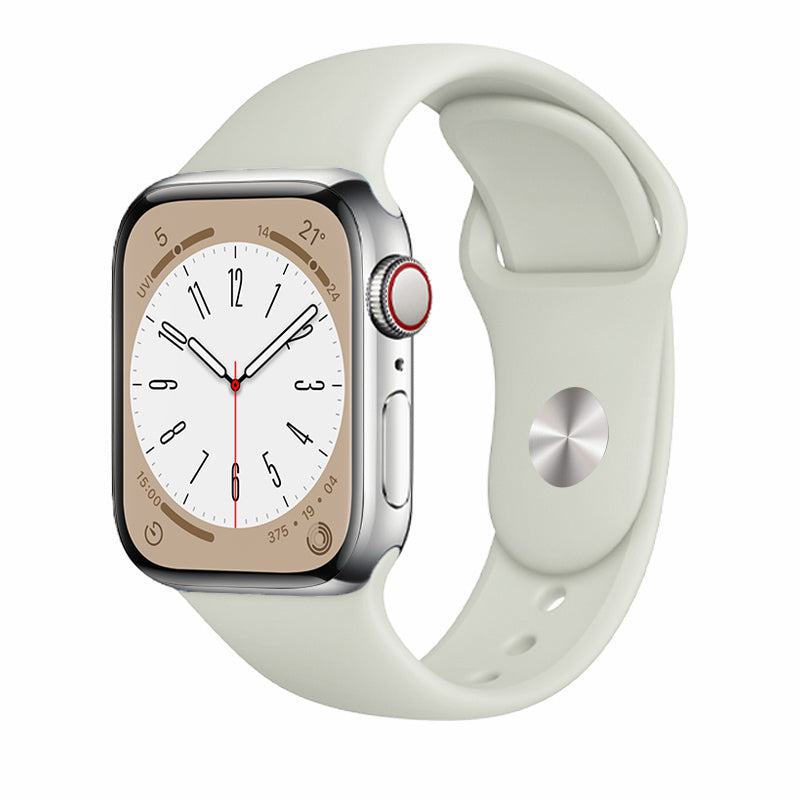 Everlab Apple Watch 8 7 6 5 SE 4 3 Silicone Replacement Adjustable Strap 49 45 44 42 40mm