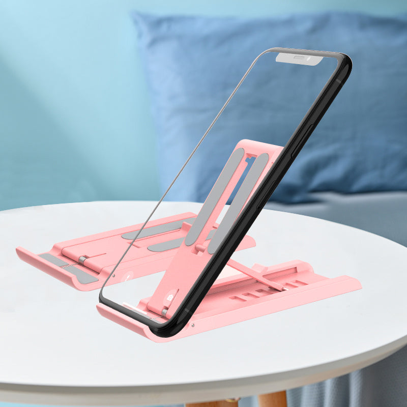 USAMS Adjustable Folding Desk Mobile Phone Stand Mount Holder For iPhone iPad