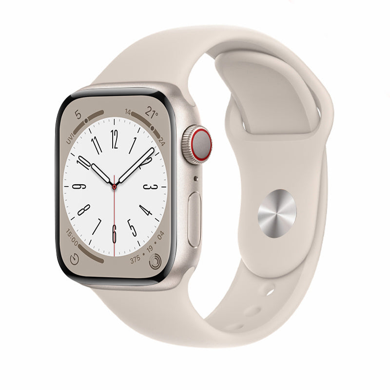 Everlab Apple Watch 8 7 6 5 SE 4 3 Silicone Replacement Adjustable Strap 49 45 44 42 40mm