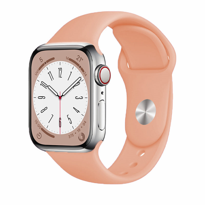 Everlab Apple Watch 8 7 6 5 SE 4 3 Silicone Replacement Adjustable Strap 49 45 44 42 40mm