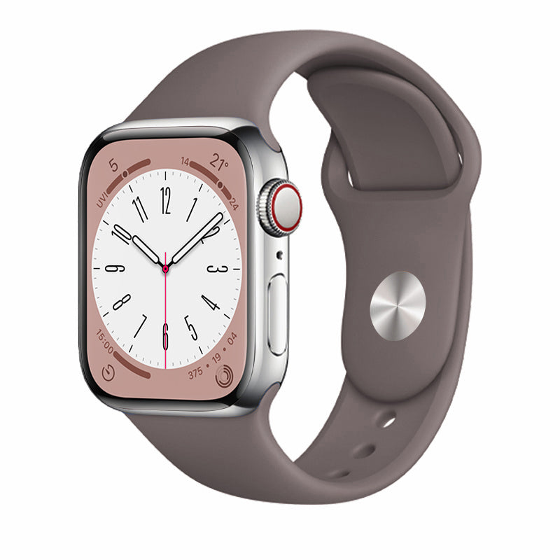 Everlab Apple Watch 8 7 6 5 SE 4 3 Silicone Replacement Adjustable Strap 49 45 44 42 40mm