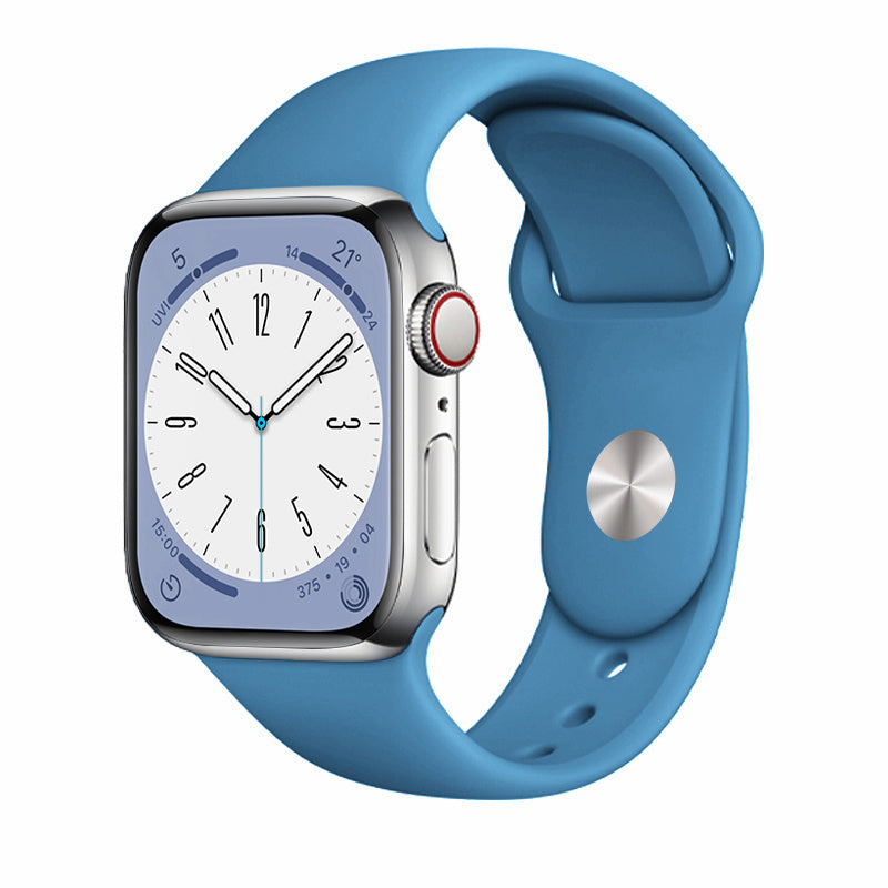 Everlab Apple Watch 8 7 6 5 SE 4 3 Silicone Replacement Adjustable Strap 49 45 44 42 40mm