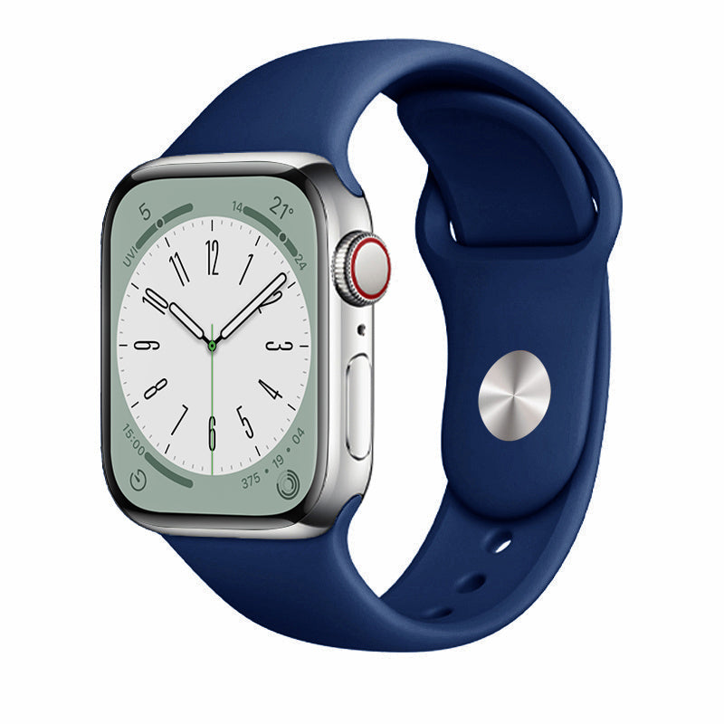 Everlab Apple Watch 8 7 6 5 SE 4 3 Silicone Replacement Adjustable Strap 49 45 44 42 40mm