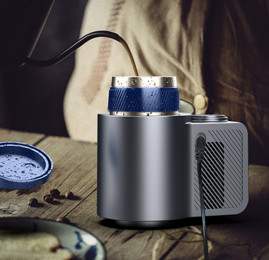 USAMS 2 in 1 Electric Car Smart Cooler Warmer Travel Cup Holder Camping Travel