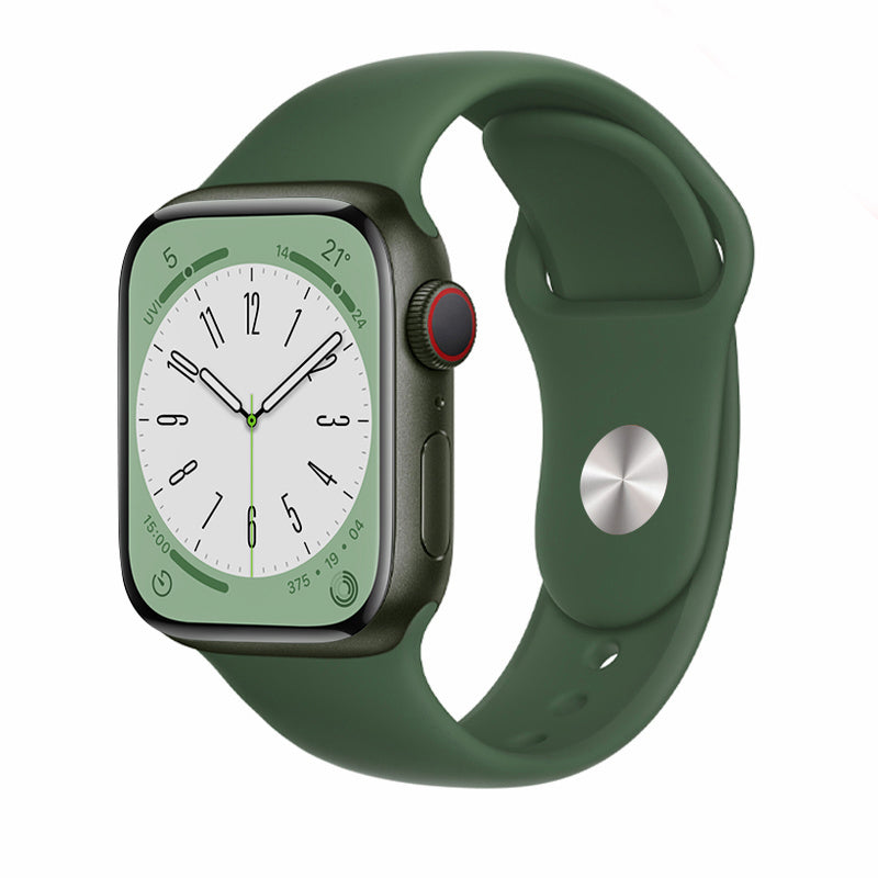 Everlab Apple Watch 8 7 6 5 SE 4 3 Silicone Replacement Adjustable Strap 49 45 44 42 40mm